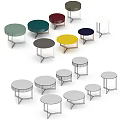 Modern round several sides several 3d model