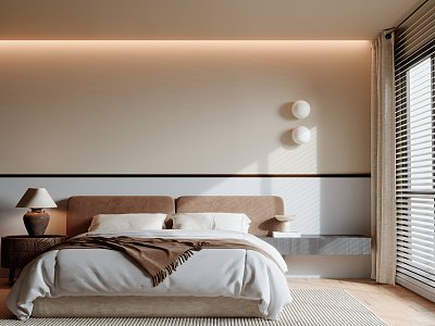 Middle Style Bedroom model