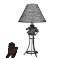 Modern table lamp 3d model