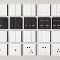 Modern Switch Socket Switch Socket 3d model