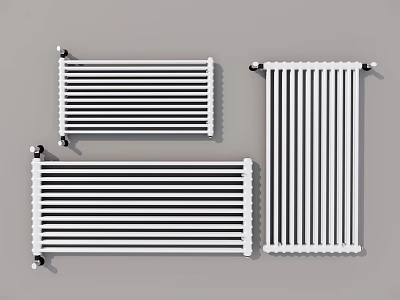 Modern radiator 3d model