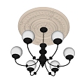 French chandelier 3d model