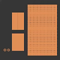 Warm Wooden Ceiling Design With Grid Slats And Natural Grain Texture
