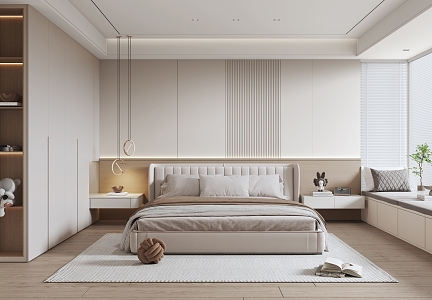 Modern Bedroom 3d model