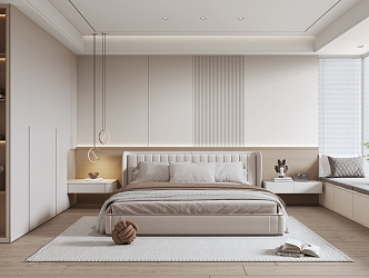 Modern Bedroom 3d model