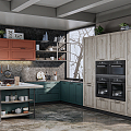 Modern Kitchen 3d model