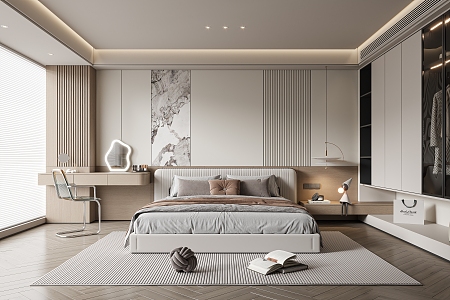 Modern Bedroom 3d model