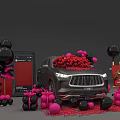 Car Delivery Ceremony Meichen 3d model