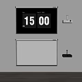 Real Time Projection Monitoring With Projector And Clear Screen