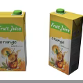 100% Natural Orange Fruit Juice Carton Packaging With Fresh Pure Content