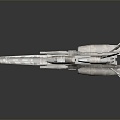 Modern Fighter Fighter Fighter Sci-fi Fighter 3d model