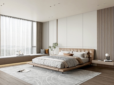 Modern Bedroom Home Bedroom 3d model