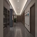 Luxurious SPA Sauna Interior With Starry Ceiling Landscape Mural And Recliners