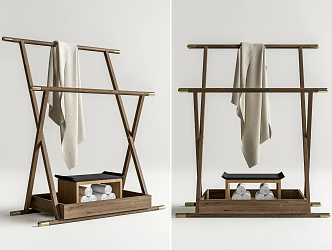 new chinese style hanger 3d model