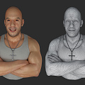 Modern Man Van Diessel Star Characters 3d model