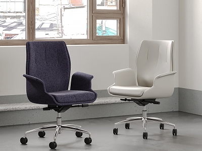 Modern office chair model