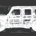 Silver Off road SUV With Large Alloy Wheels Roof Rack And Sporty Body Design