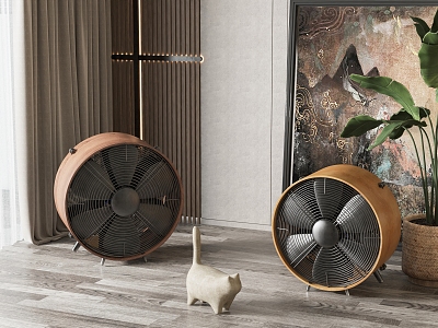 Modern Fan 3d model