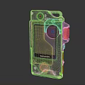 Portable Handheld Digital BAC Scanner With Green Display And CE Certification