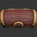 Cartoon Chest Treasure Chest Treasure Chest Jewelry Chest Cashbox Wooden Chest Game Chest Treasure Chest Pirate Chest 3d model