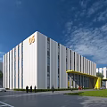 Modern Factory Building Factory Building Industrial Park 3d model