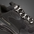Modern sneaker High Precision sneaker 3d model