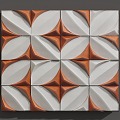 Three-dimensional wall decoration 3d model