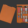 Portable Medical Devices First Aid Kit With Medicine Bottles Ointment Tubes And Pill Packages