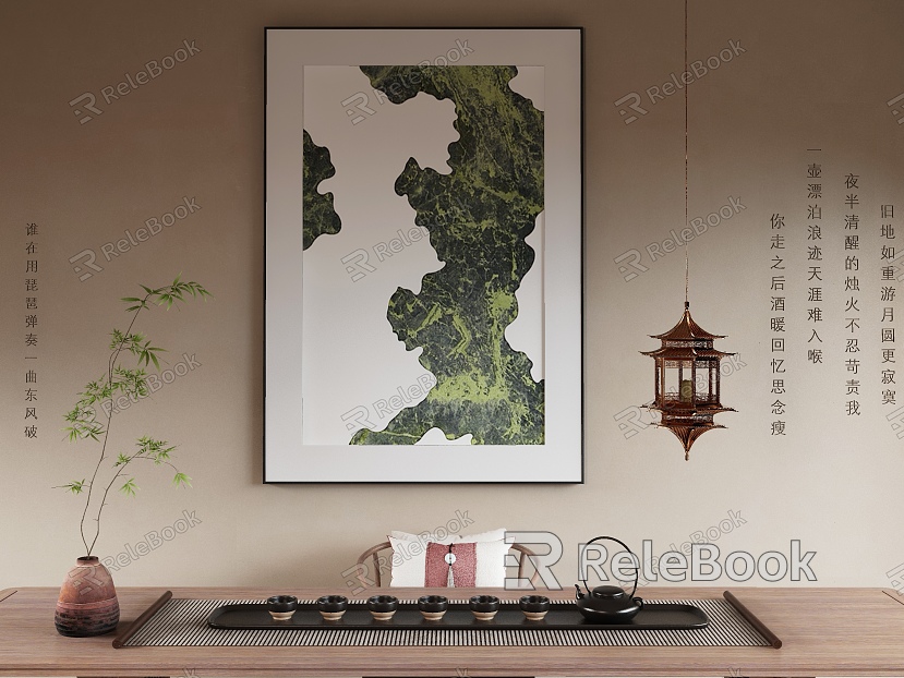 New Chinese Decorative Painting model