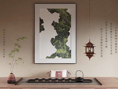 New Chinese Decorative Painting model