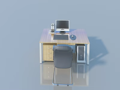 Modern Swing Door Design For Office Interior With Wooden Frame And Handle 3d model