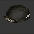 Black Hat with White and Yellow SPAR INDUER JOBE Letters Design Style