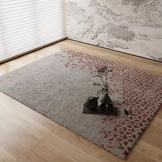 New Chinese Carpet 3d model
