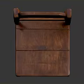 Solid Wood Bar Stool With Backrest And Smooth Seat For Kitchen Furniture
