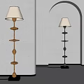 Modern floor lamp 3d model