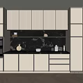 Minimalist style cabinet 3d model