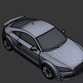 Audi TT car 3d model