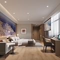 Hotel Rooms 3d model