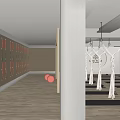 Prana Yoga Studio With Aerial Yoga Swings Mats Balls And Modern Interior Design