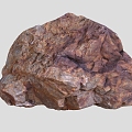 Stone 9 Rock Stone Block Boulder Reef 3d model