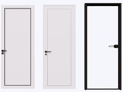 Modern single door model