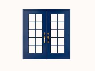 Double door 3d model