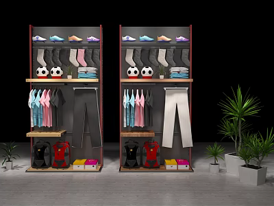 Industrial LOFT shelf 3d model Industrial LOFT shelf 3d model