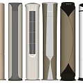 Modern air conditioner air conditioner cabinet machine vertical air conditioner 3d model