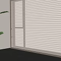 Modern Beige Linen Roman Blinds For Living Room Window Light Control
