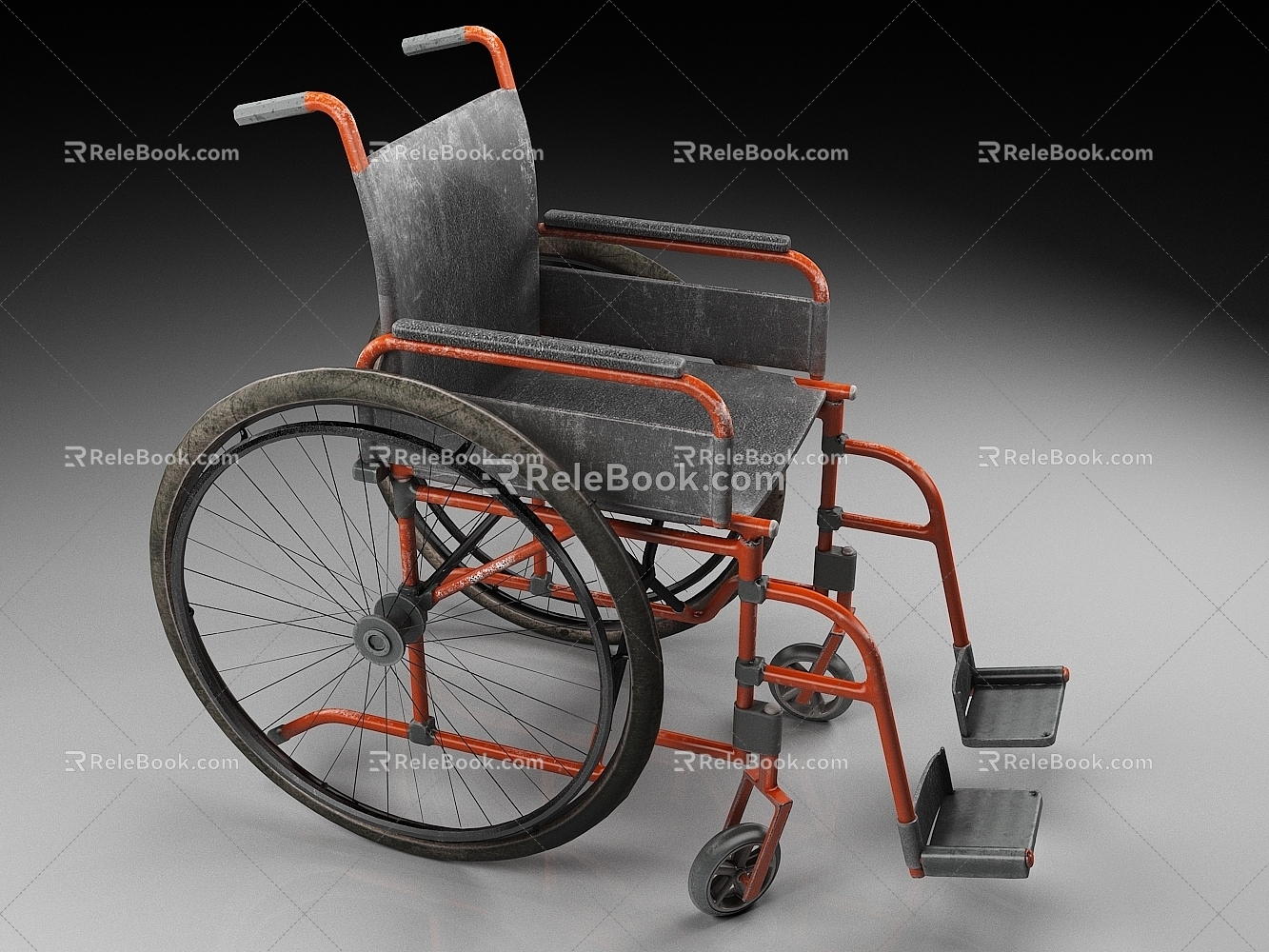 Wheelchair 3d model