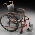 Wheelchair 3d model