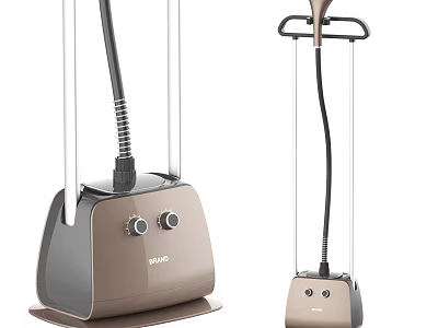 Modern Household Garment Steamer With Efficient Steam Function And Stable Base Design 3d model