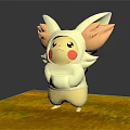 Pikachu Pokémon Game Anime Character Standing With Yellow Body Red Cheeks Large Ears And Winged Design