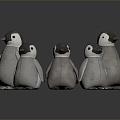 Modern Toy Penguin Toy Penguin 3d model